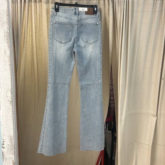 Light Wash Rhinestone Flare Jeans - Judy Blue, 88895 - Picture 2 of 8